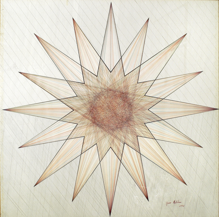 (1971) biro su cartoncino – cm 150×150